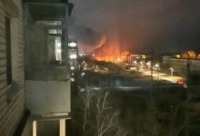 Взрывы в Бердянске